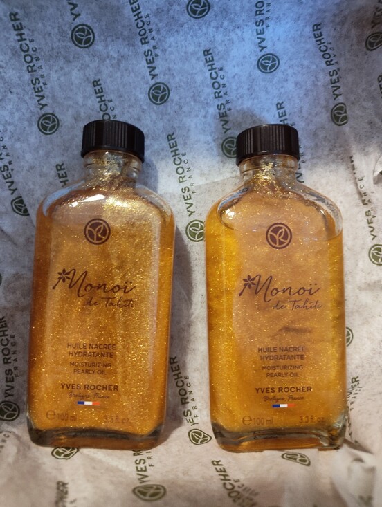 Yves Rocher Other - Yves Rocher Monoi de Tahiti Pearly Body Oil — Gold
